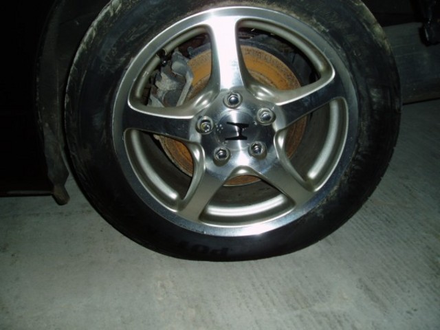 rear alloy wheel